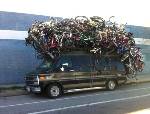 hilux bike rack