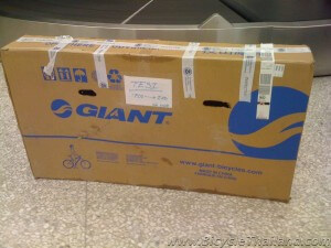 packing bike in bike box