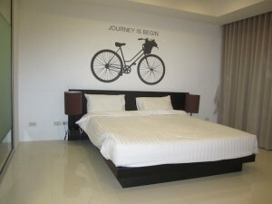 Bike studio room with King size bed