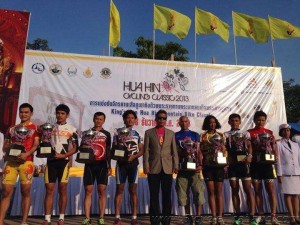 Hua Hin Cycling Classic 2013 MTB podium