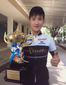 1st place Women – K. Pear of Team INFINITE Singha