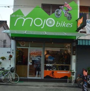 MOJO Bikes Chiang Mai shopfront