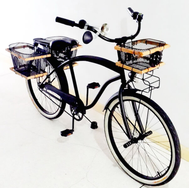 Cruiser bike deals rear basket